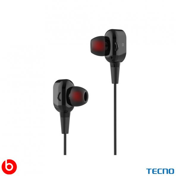 Tecno 2023 Hot Beats 3D Hifi 4 Hoparlörlü Xiaomi Poco X4 Pro 5G 3.5mm Jack Girişli Kablolu Mikrofonlu Kulaklık Siyah - 5