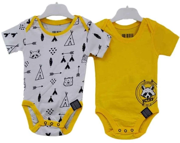 Raccoon 2'li Kısa Kol Badi 84530 - 2