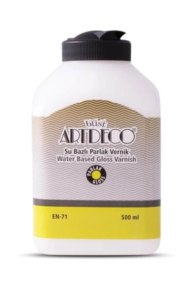 Artdeco Su Bazlı 500ml Vernik Parlak / 073L-01