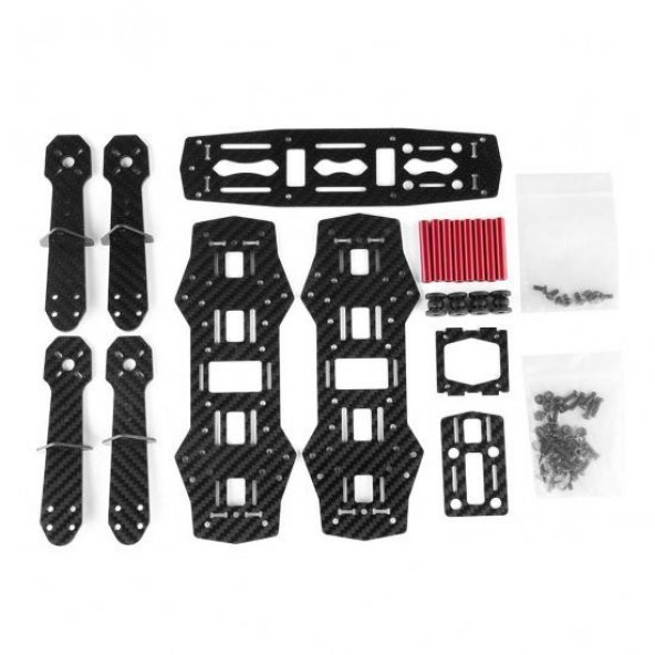 QAV250 ZMR250 Karbon Fiber Drone Gövdesi - Frame - 2