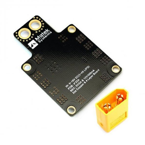 Matek PDB-XT60  5V & 12V ESC Güç Dağıtım Kartı - 3