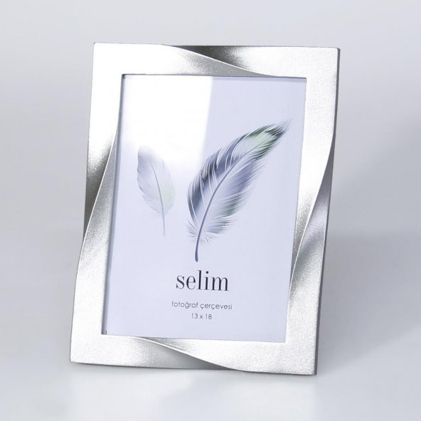 Selim Dekor 13x18 Curved Çerçeve Gümüş