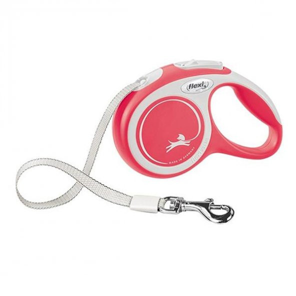 Flexi New Comfort 5M Şerit Large Kırmızı