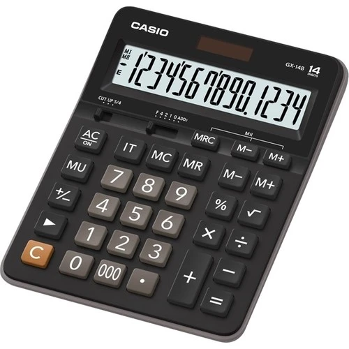 Casio 14 Hane Masaüstü Hesap Makinesi (GX-14B)