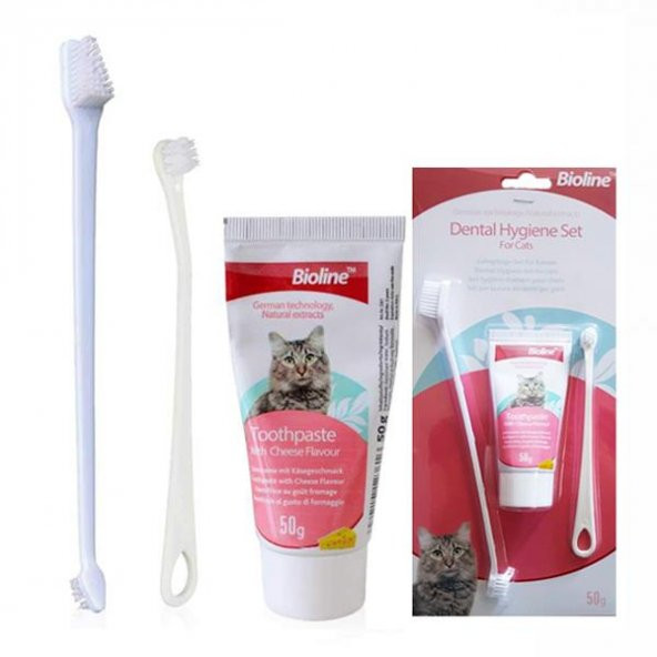 Bioline Kedi Ağız Bakım Seti