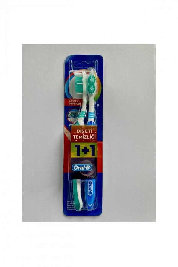Oral-B Cavıty Defense 1+1 Diş Fırçası