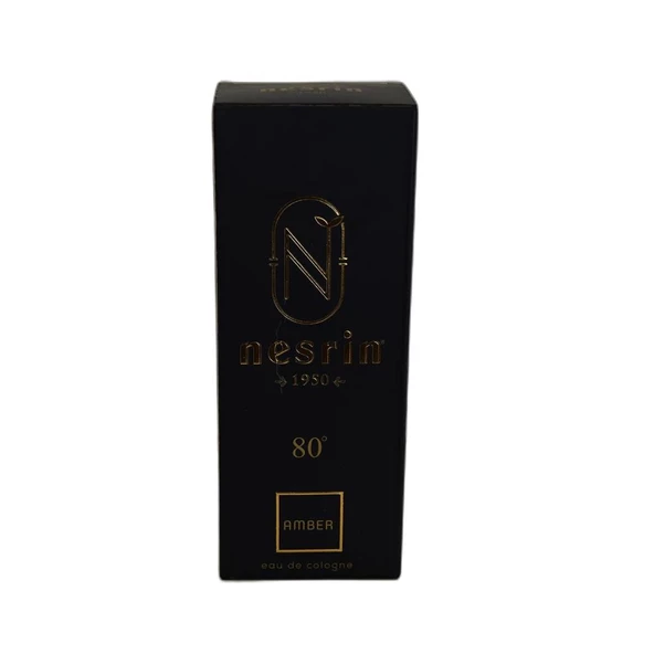 Nesrin Amber Kolonyası 80 Derece Özel Seri Kutulu Pet Şişe 400ML - 4