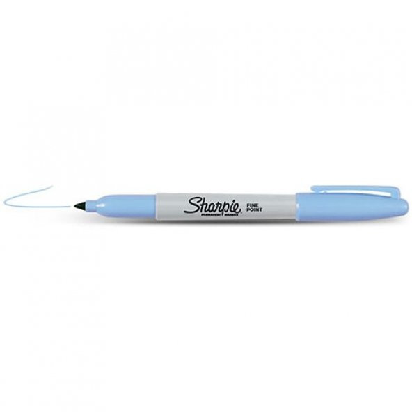 SHARPIE PERMANENT KALEM ACIK MAVI 1 LI