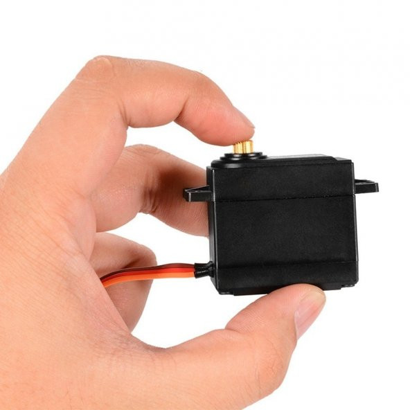 PowerHD Mini Bakır Dişli Analog Servo Motor HD-1250MG 3,5 Kg Tork - 4