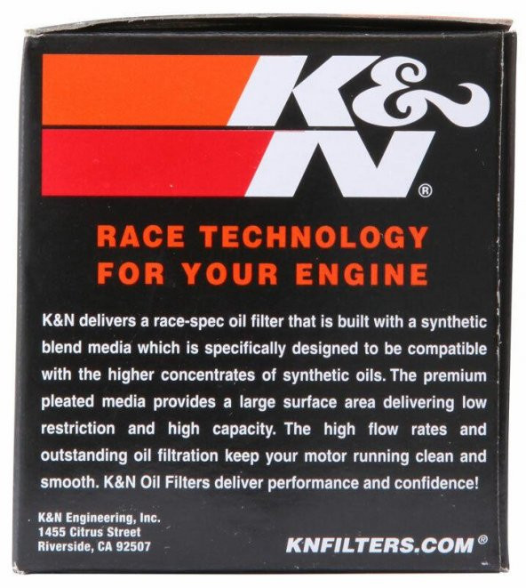 K&N KN-204 2018-2020 Honda CB 1000 R Uyumlu Yağ Filtresi - 5