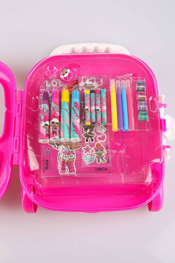 L.o.l. Surprise! Lisanslı L.o.l Surprıse Çek Çek Çantalı Boyama Seti - Resim 2