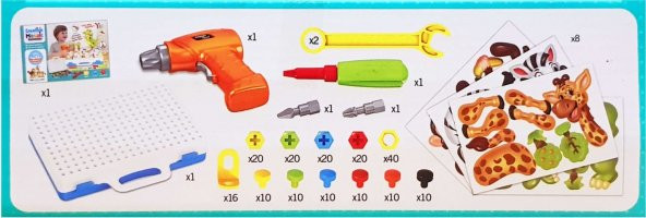 Başel Toys Creative Mosaic Puzzle 212 Parça - 3