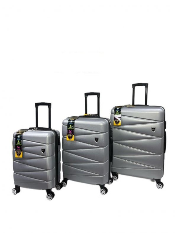 Yefa Kırılmaz ABS 3 Lü Valiz Seti Lüx ürün görseli