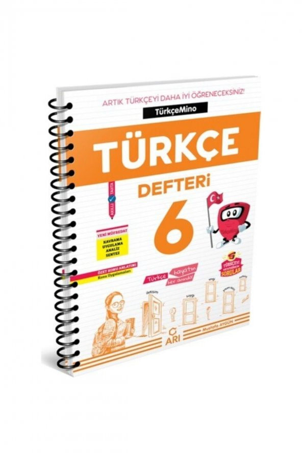 Arı 6. Sınıf Akıllı Türkçe Defteri