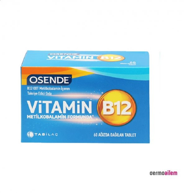 Osende Vitamin B12 60 Tablet