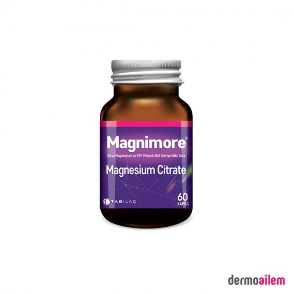 Magnimore Magnezyum Sitrat 60 Kapsül