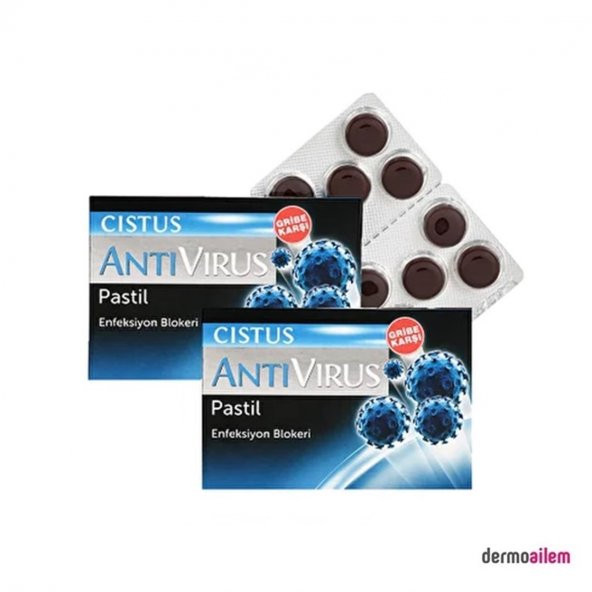Cistus Antivirüs 10 Pastil 2li