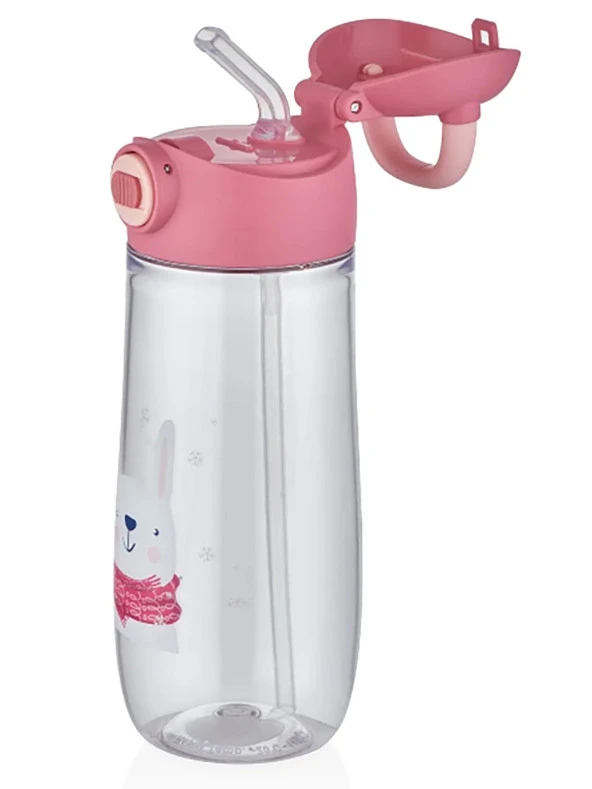 Vagonlife Matara 550 ML Desenli Pipetli Suluk (Karışık Renk 1 Adet) - 6