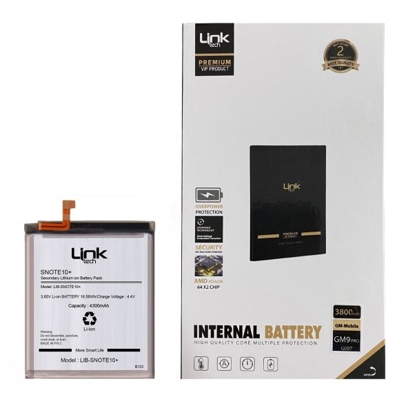 LinkTech Samsung Galaxy Note 10 Plus N975 Premium Batarya 4300 mAh - 2