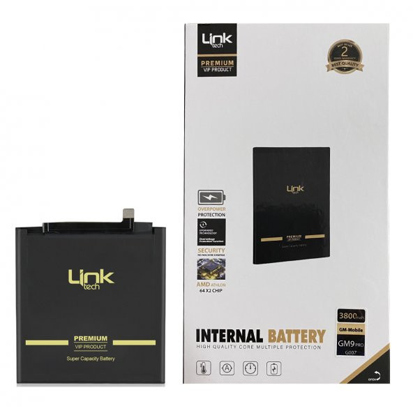 LinkTech General Mobile GM 9 Pro G007 Premium Batarya 3800 mAh - 2