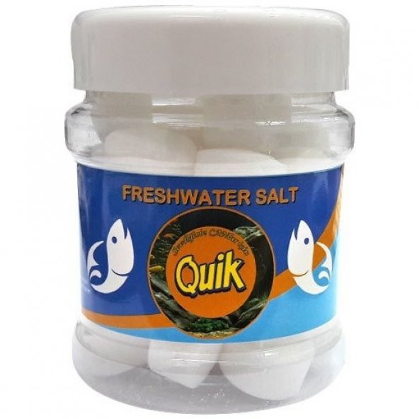 Quik Akvaryum İçin İyotsuz Tablet Tuz 200Ml