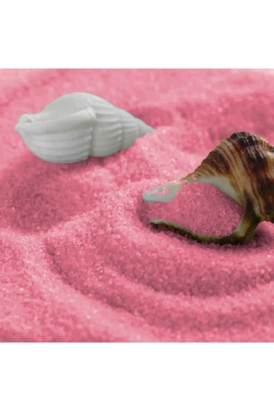 Renkli Kum Pembe Dekoratif Kum Renkli 1 Kg