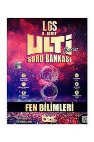 Bes Yayınları 8. Sınıf LGS Fen Bilimleri Ulti Serisi Soru Bankası - Fatih Sertaç Kibar