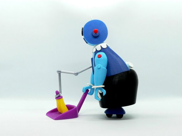 Jetgiller Rosie Robot Figür - 5