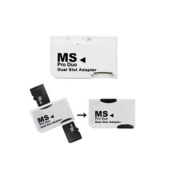 Micro Sd Memory Stick Pro Duo Çevirici Dönüştürücü Hafıza Kartı Adaptörü - 5