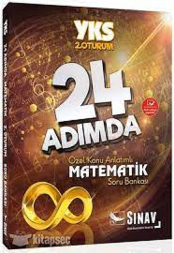 YKS 2. Oturum Matematik 24 Adımda Özel Konu Anlatımlı Soru Bankası Sınav Dergisi Yayınları