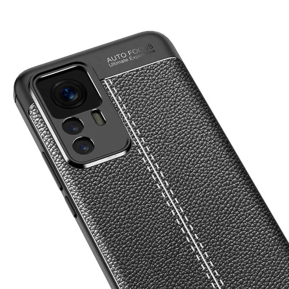 Xiaomi Mi 12T Pro Kılıf Deri Tarzı Niss Silikon Case Kapak - 2