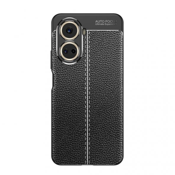 Huawei Nova 10 SE Kılıf Deri Tarzı Niss Silikon Case Kapak - 6