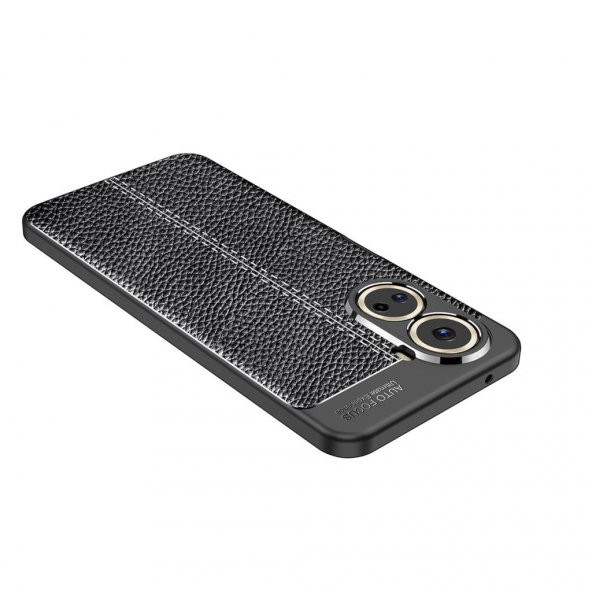 Huawei Nova 10 SE Kılıf Deri Tarzı Niss Silikon Case Kapak - 8