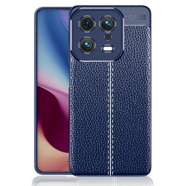 Xiaomi Mi 13 Kılıf Deri Tarzı Niss Silikon Case Kapak - 10