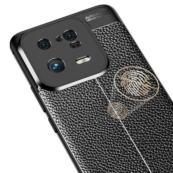 Xiaomi Mi 13 Pro Kılıf Deri Tarzı Niss Silikon Case Kapak - 8