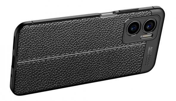 Xiaomi Redmi Note 11E Kılıf Deri Tarzı Niss Silikon Case Kapak - 7