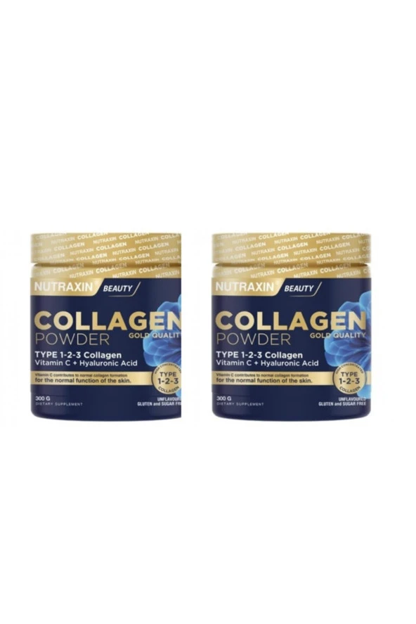 Nutraxin Collagen Powder Gold Quality 300 Gr 2 Kutu ürün görseli