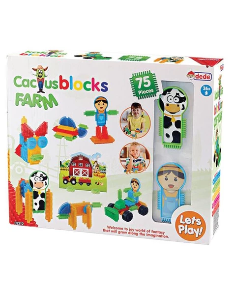 Dede Kaktüs Blok 75 Parça 03312