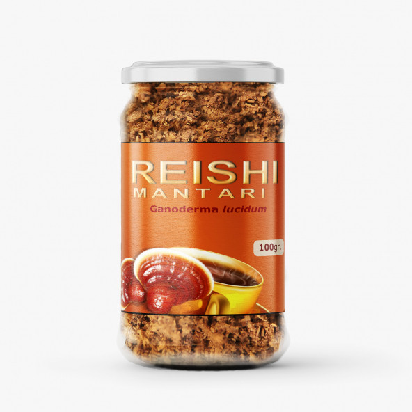 Reishi Mantarı - Öğütülmüş 100 gr (Cam Kavanoz)