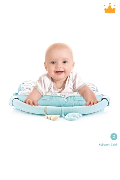 Bebek Yat Otur Oyna Minderi Oyuncaklı 524 - 5