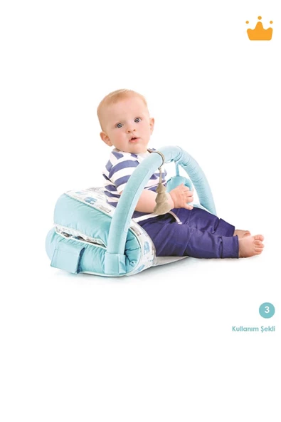 Bebek Yat Otur Oyna Minderi Oyuncaklı 524 - 4