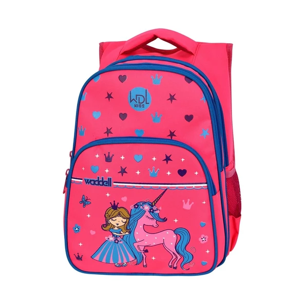 Waddell Pembe Prenses İlkokul Çantası Beslenme Çantalı 6002 - 2