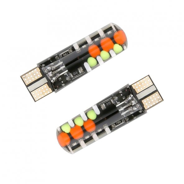 Space 16 renkli çakarlı T10 ampul / LAAM310 - 1