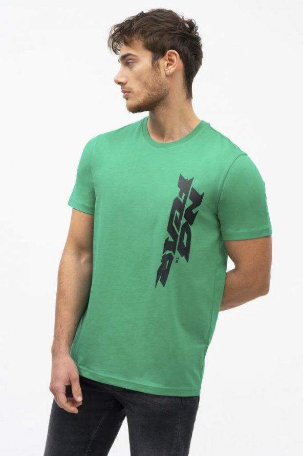 No Fear Orijinal Erkek T-shirt Yeşil