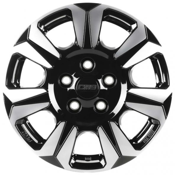 CMS-1469-06 6.5x17"-6x139.7 ET48 92.4 Diamond Black Gloss Jant (4 Adet) - 2