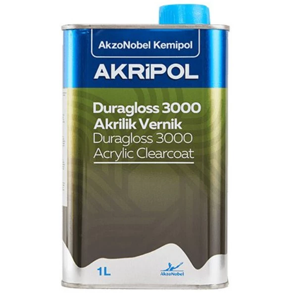 AkzoNobel Akripol 2k Akrilik Duragloss Clear 3000 Vernik (1/1) 1 Litre