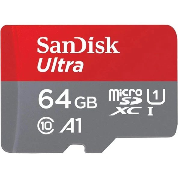 Sandisk Ultra 64GB 140MB/S Micro Sd Hafıza Kartı SDSQUAB-064G