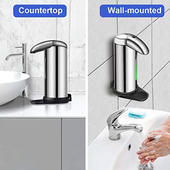 95514-001 SENSÖRLÜ SIVI SABUNLUK 14X10X22CM 500ML - 2