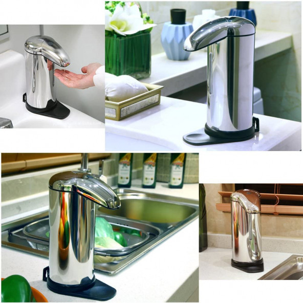 95514-001 SENSÖRLÜ SIVI SABUNLUK 14X10X22CM 500ML - 6