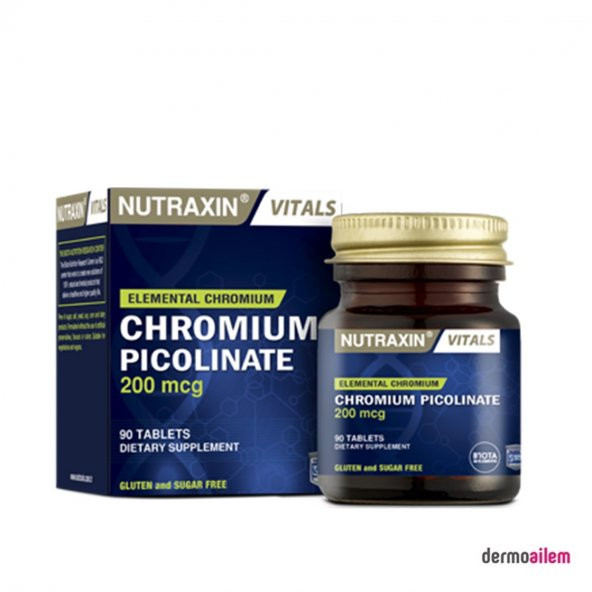Nutraxin Chromium Picolinate 90 Kapsül